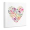 Stupell Industries Blooming Pastel Heart Wall Plaque, design by Lanie Loreth